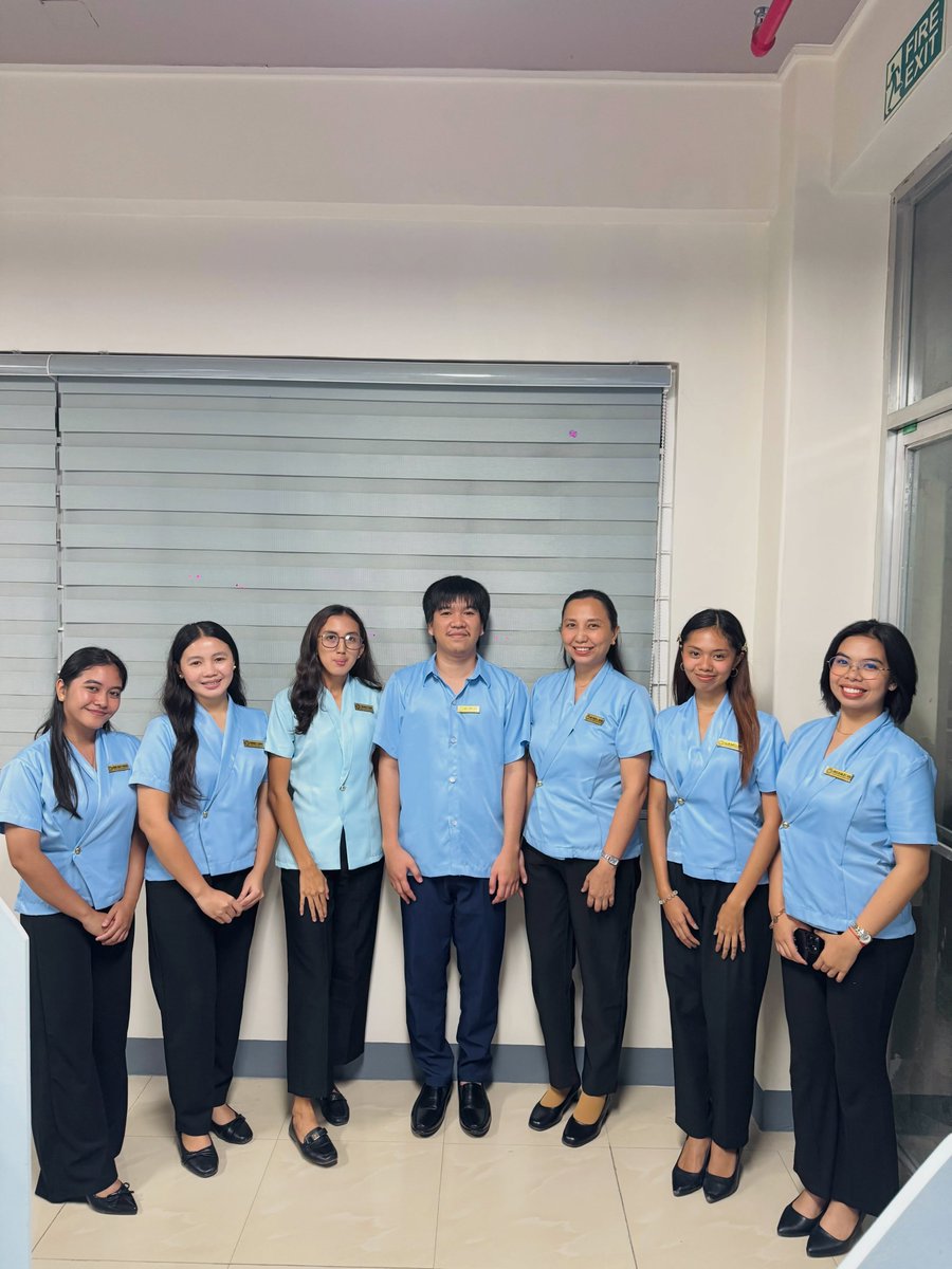 alvaro2989's tweet photo. Not my BLIS babies anymore. Watching them in their OJT uniforms made me emotional. It feels like yesterday they were my little BLIS babies, and now they’re becoming young professionals. So proud of you. https://t.co/SNJz49OFUB