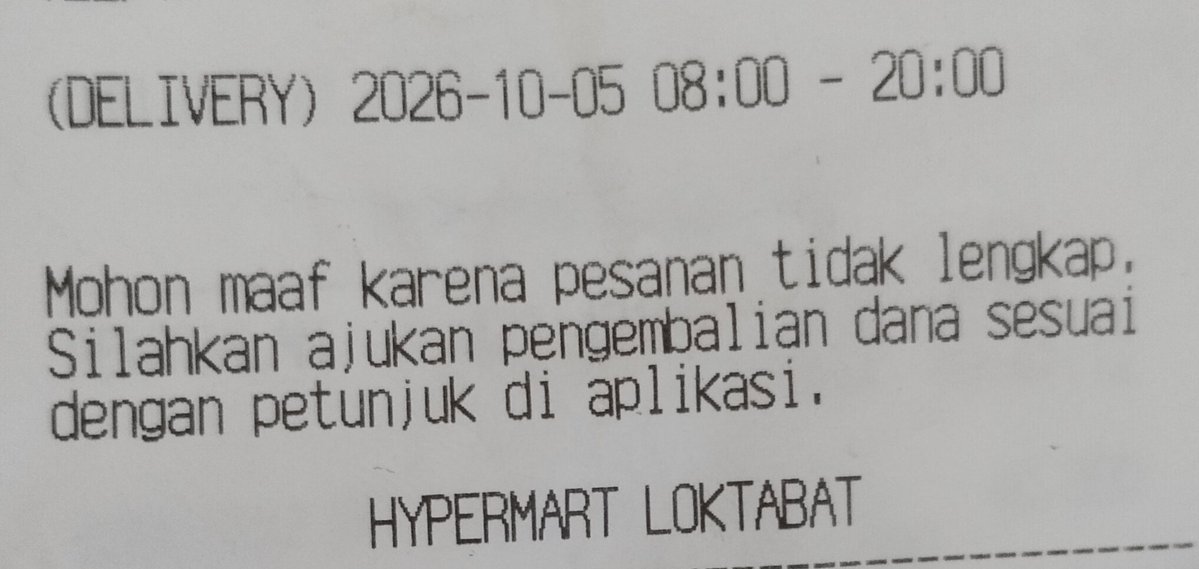 blanche81995's tweet photo. @beautypjw @i_m_mortal_ Kalo aku di struknya gini kak, jdi mau ngga mau pengembalian dana https://t.co/moNH8ckz9X