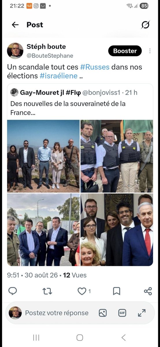 BouteStephane's tweet photo. @denkinte_2 Un #Sionistes est une saloperie par définition..
Quelque soit le partis que ce #sayanim ais décidé de pourrir..
Des pros #genocidaires de #droite ,de #gauche, #écologistes ..
Et pourquoi pas des #nazis #communistes aussi ? https://t.co/30pGVtG6Gj