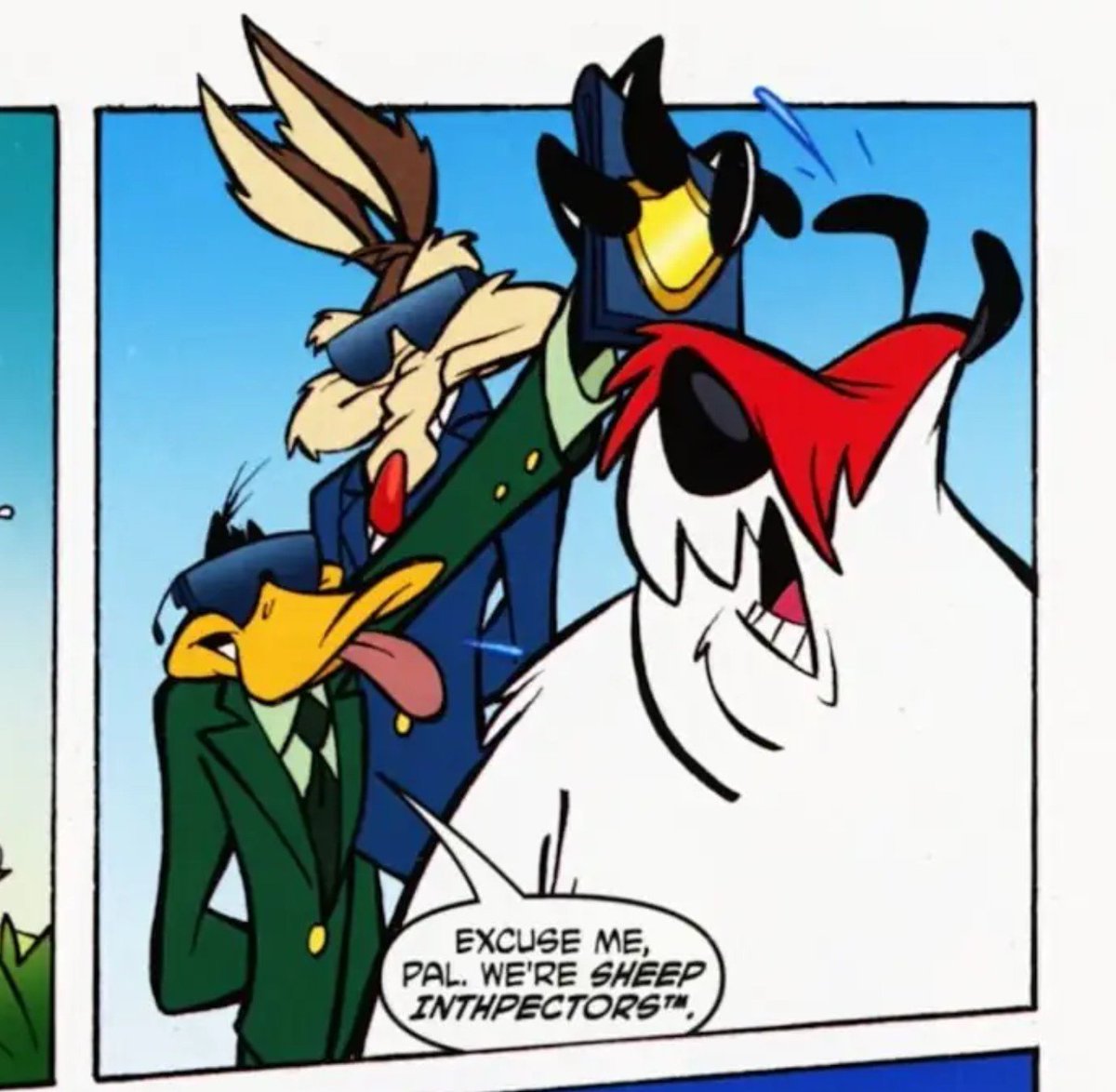Trialy5's tweet photo. OMG I freaking love Daffy interactions w the others https://t.co/SbTGz1M6cu