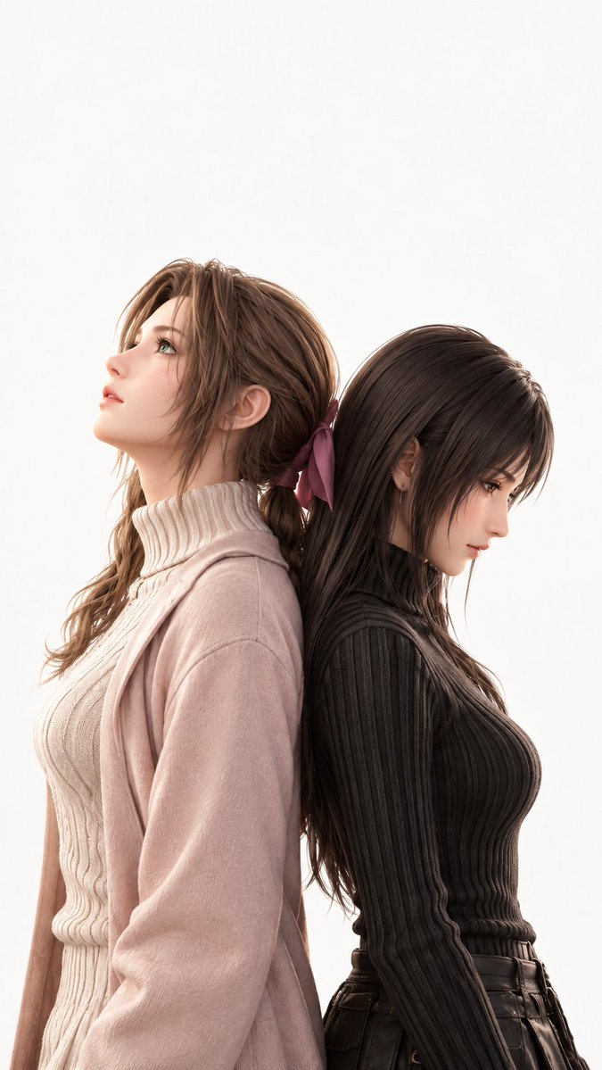 CrossEquip_AI's tweet photo. 2人の運命は？

#ティファ
#エアリス
#FF7 https://t.co/VB68XjuZiR