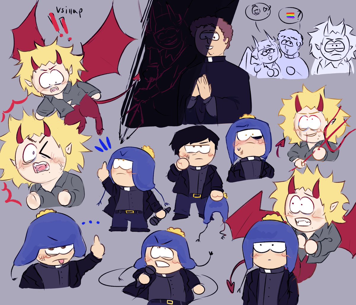 vsillap's tweet photo. Spooky October 
#spcraig
#sptweek
#southpark
#southparkfanart https://t.co/71tQ7cBSoV