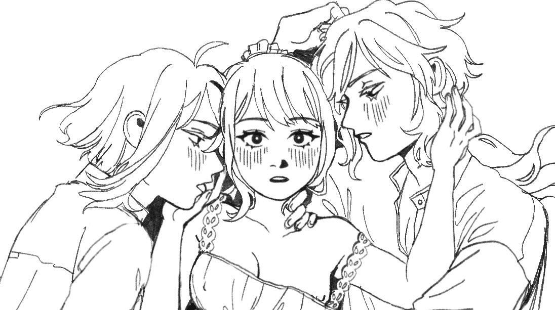 az427590's tweet photo. (potential spoilers 🚫) some probably-scrapped ovrq stuff ^^ some of u may have seen the last one uncropped if you saw the speed paint i had up for a minute lol https://t.co/xILh6u3boW