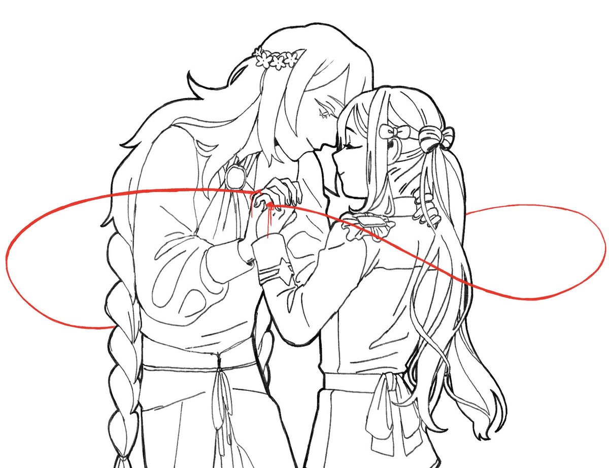 az427590's tweet photo. (potential spoilers 🚫) some probably-scrapped ovrq stuff ^^ some of u may have seen the last one uncropped if you saw the speed paint i had up for a minute lol https://t.co/xILh6u3boW