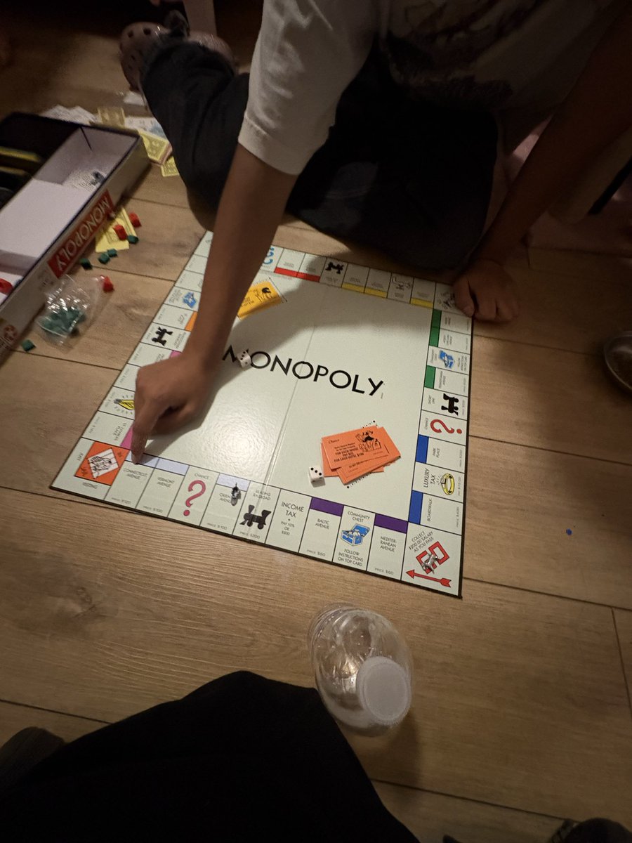 faeryfruitjam's tweet photo. Playing monopoly but bro is making up rules with no correlation to the game… https://t.co/iZF58CAte1