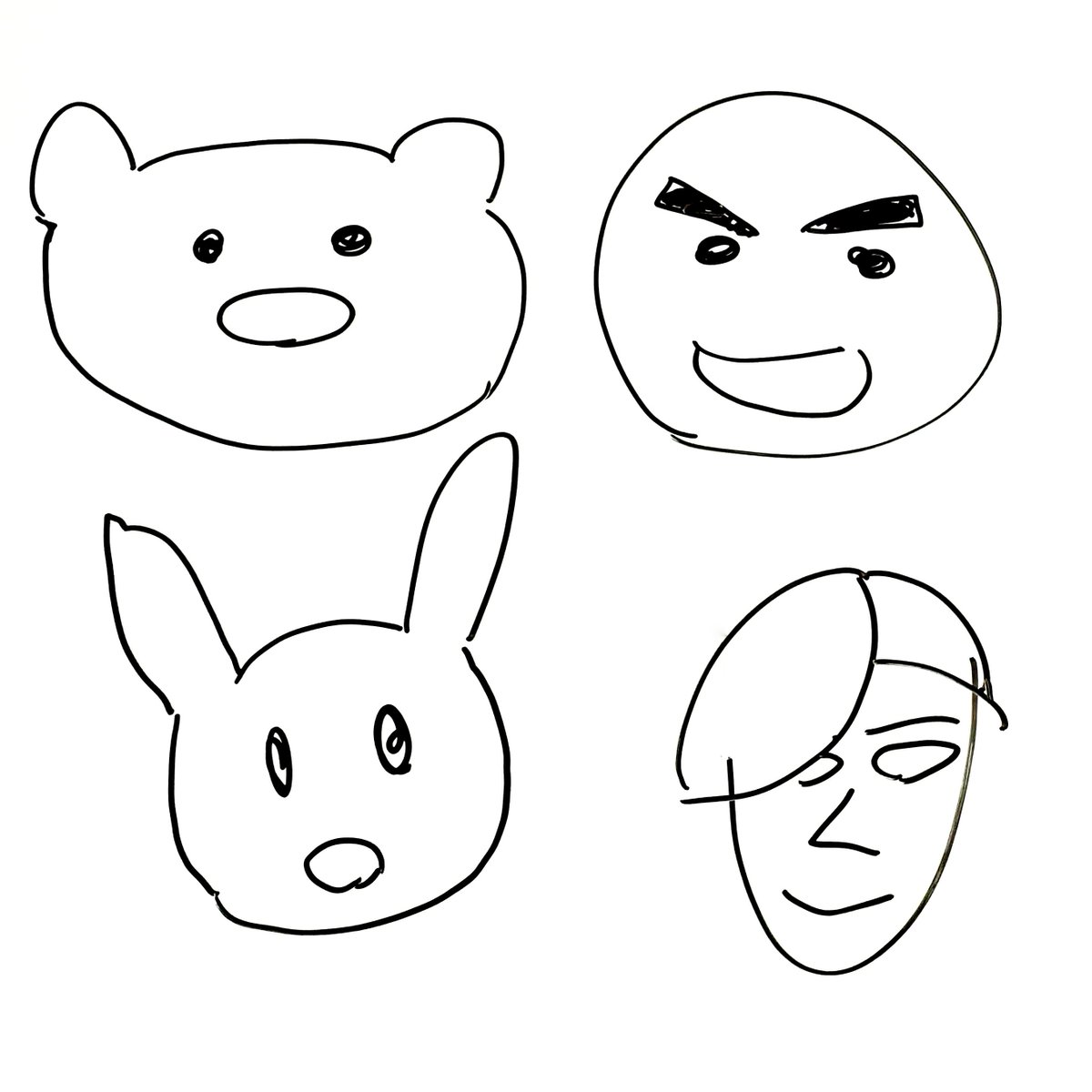 LINEjp_official's tweet photo. 上司に「何も見ないでLINE FRIENDSを描いて」と頼んだ結果✏️☺️

#LINEスタンプ
#15周年 https://t.co/it8QbYPUkC