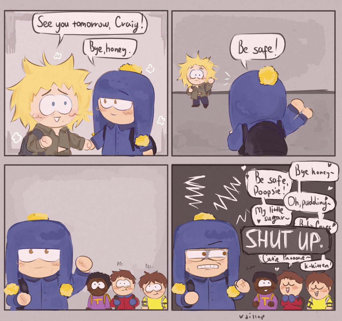 vsillap's tweet photo. some more creek
#spcraig
#sptweek
#southpark
#southparkfanart https://t.co/mOlUCJXCUy