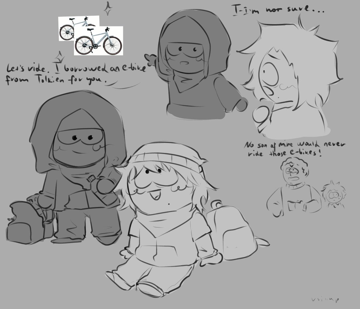 vsillap's tweet photo. some more creek
#spcraig
#sptweek
#southpark
#southparkfanart https://t.co/mOlUCJXCUy
