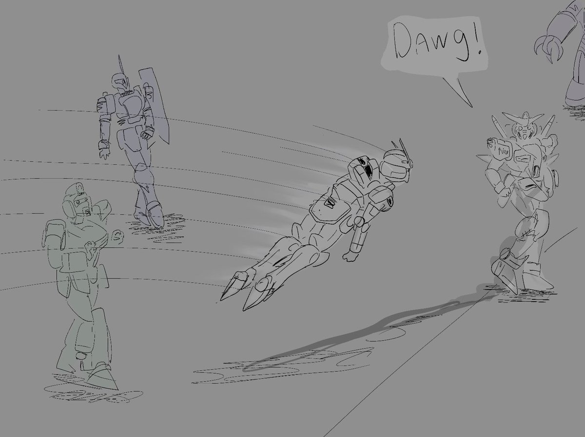Gundam_mf's tweet photo. “No Viviane!!! When I say “throw yourself at the enemy” I don t mean literally you fucking dunce!!!!”- Instructor Varguil
#oc #tabooandfire https://t.co/ELpBwnQgZY