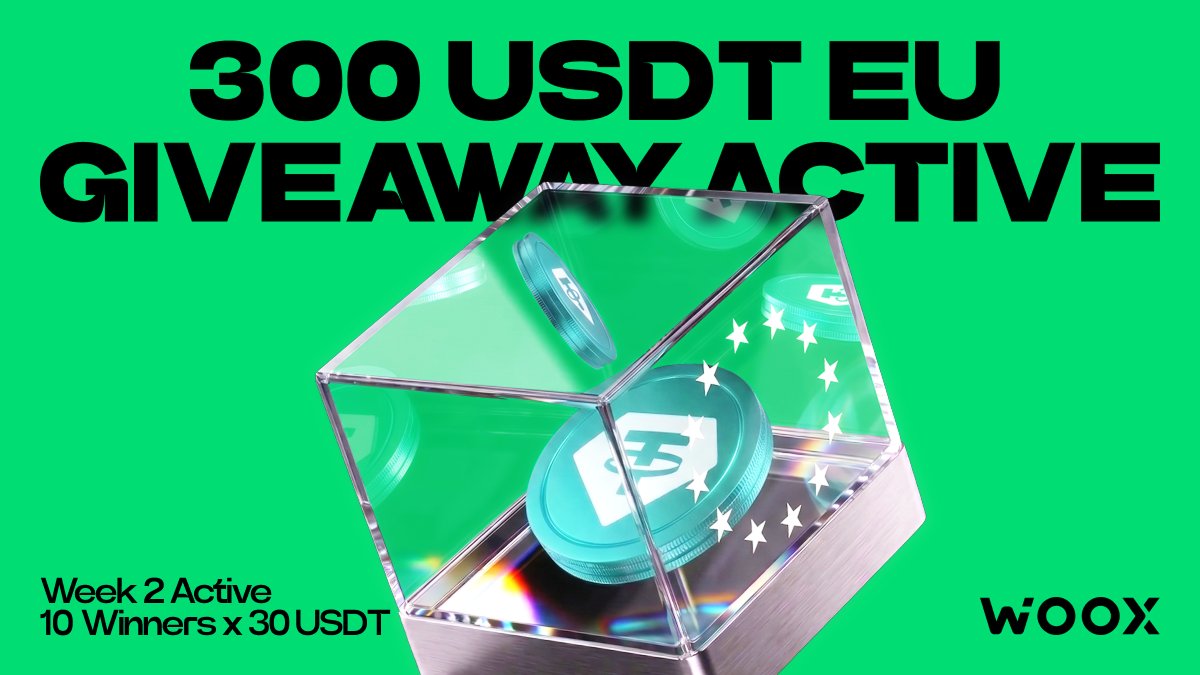 _WOO_X's tweet photo. 🎁 300 USDT WOO X EU LAUNCH GIVEAWAY (WEEK 2)

Week 2 of our European launch celebration is live! 10 winners will receive 30 USDT each. 💰

1️⃣ Follow @_WOO_X
2️⃣ RT the launch tweet 
3️⃣ Comment your WOO X EU CID https://t.co/3ejvywtbXI
