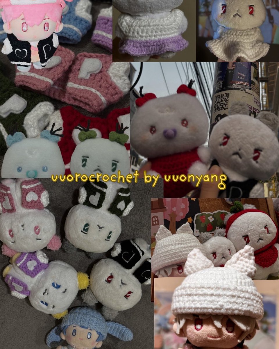 uuonyang's tweet photo. ✨UUOROCROCHET✨
Open PO 5 okt sampai 14 okt 2026

Catalog cek bio atau https://t.co/cXZ5eXdD58
Bisa custom sesuai yang kamu mau via DM (mention after DM)
#warungplave #customcrochet #wtsdollschlotes https://t.co/fULq02Gu3p