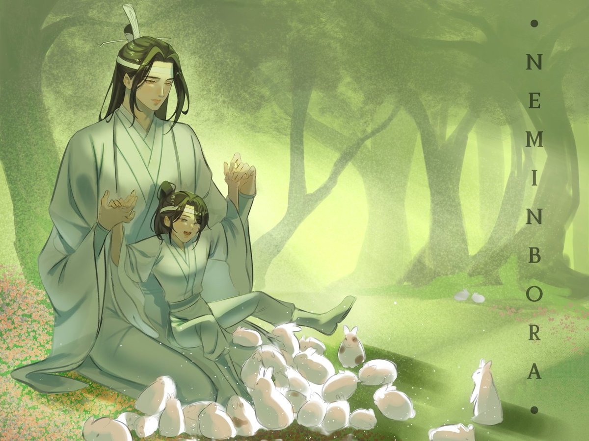_neminbora_'s tweet photo. Day 4 - Rabbit 🐰 
#mxtxtober26 #mdzs https://t.co/Ejhzxbhdwl