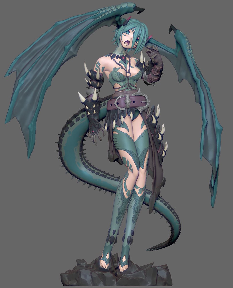 pomgg123's tweet photo. dragon miku soon #初音ミク https://t.co/pUWK7WVYSb