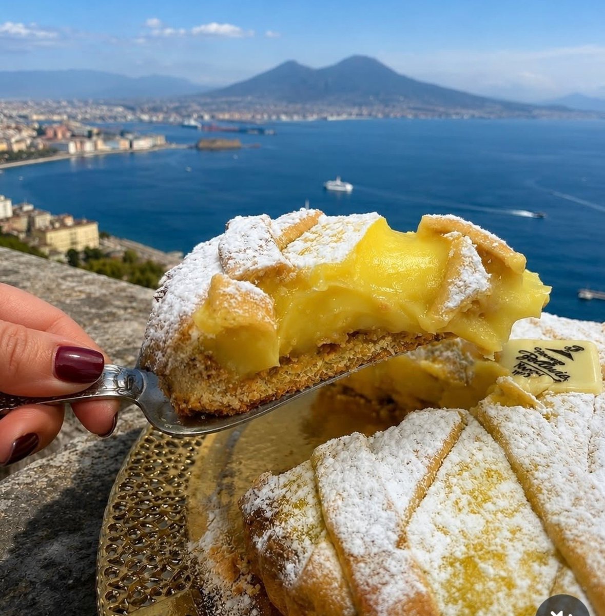 MiniatiMeri's tweet photo. Buongiornooooo ☕️
Iniziamo la settimana con una bella colazione 😘
#crostata 🍋#al #limone https://t.co/ppVKyFndBH