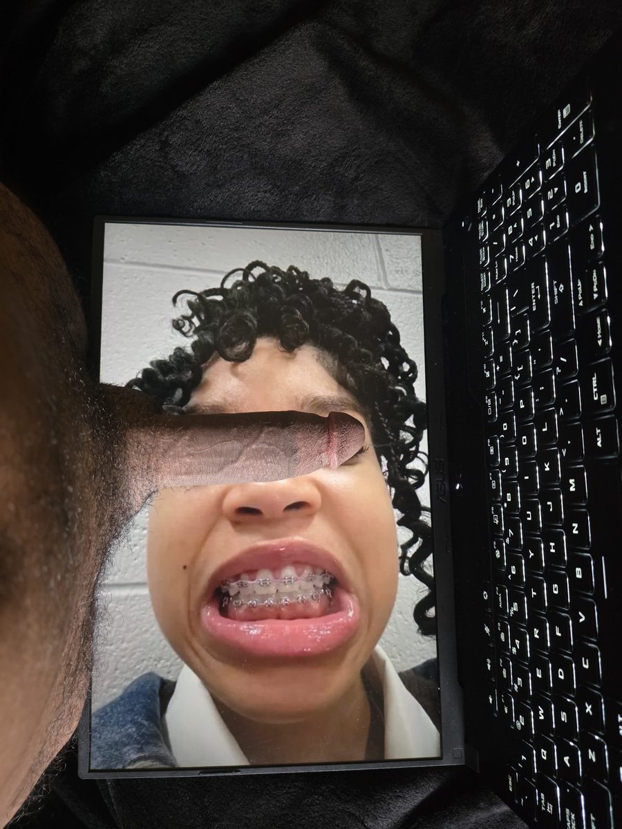 FollowMe4Tribz's tweet photo. Isn't she pretty with my big black ghetto dick on her face 😈🥜 https://t.co/P7J6W7YWtT