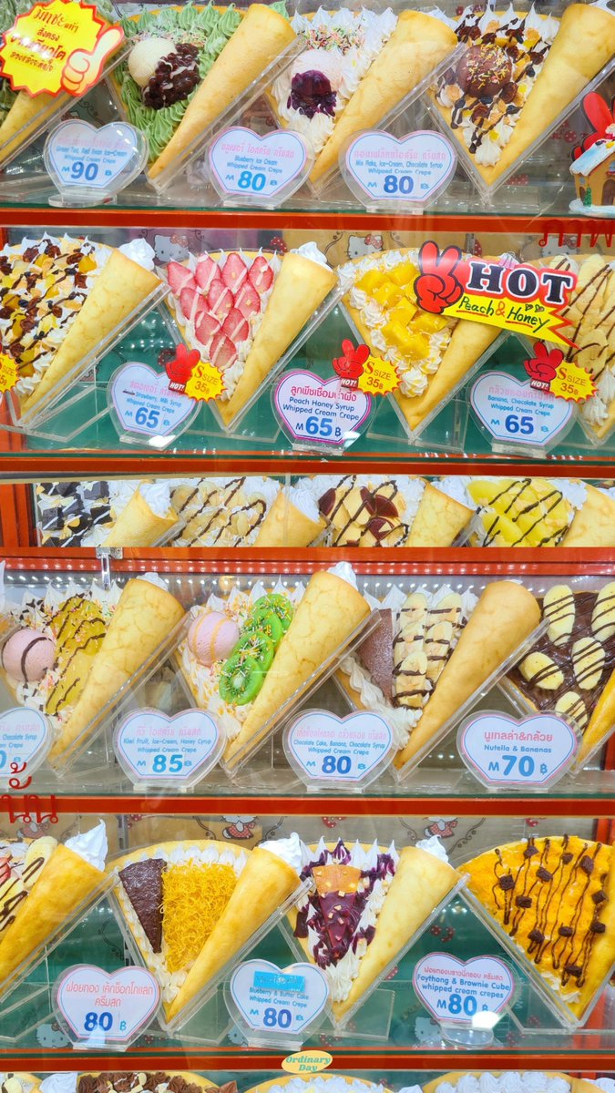 Cafe_LittleGirl's tweet photo. ก็ยังยืนยันว่า รักเครปเย็น 𝘼𝙞𝙣𝙤 เสมอออ 🍦🍓🍫✨️ รสชาติที่คุ้นเคย ตอนเด็กๆ ว่าแพง แต่มันอร่อยอะ ตอนนี้กลายเป็นราคาจับต้องไปล่ะะ ขนมอื่นแพงแซงหน้า 5555 ยังมีอีกหลายเมนูที่ยังไม่ได้ลองเลย

แปะพิกัด
- MBK ตรงศูนย์อาหารชั้น 6
- เซ็นเตอร์วัน อนุฯ
- ห้างเกตเวย์ เอกมัย ชั้น G https://t.co/EZveeNHYKe