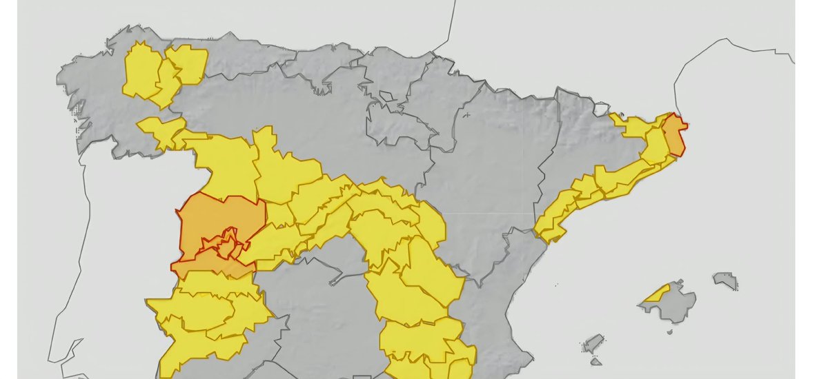 CH_Ebro's tweet photo. Avisos amarillos @AEMET_Esp por lluvia intensa en la provincia de Tarragona hoy 5/10 @SubGobTARR @emergenciescat https://t.co/K1M3TQlQJb