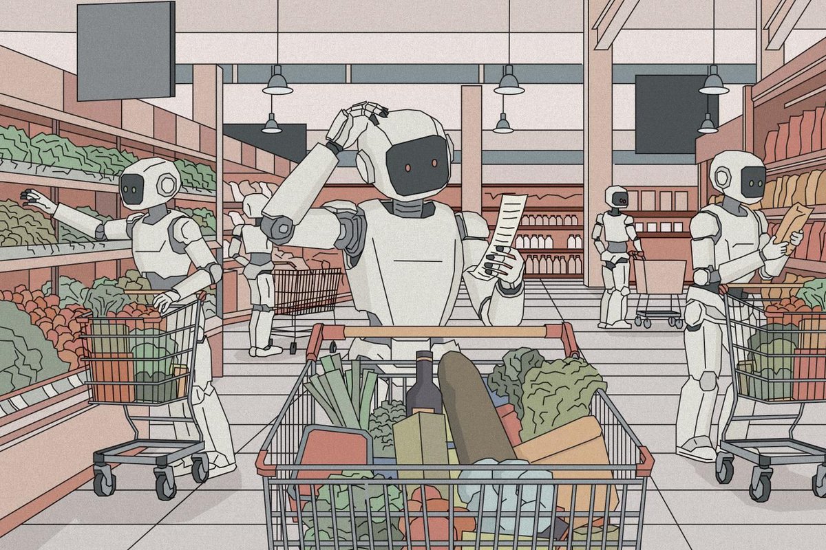 JeromeMONANGE's tweet photo. #Futur de la consommation : Quand des agents IA 🤖 s’occuperont de nos achats en ligne, d’un panier de courses à un billet d’avion
Les Français pourront bientôt déléguer leurs achats à des robots. L’absence de cadre réglementaire inquiète tous les acteurs, des commerçants aux banques en passant par les consommateurs.
https://t.co/VfzgyvbRTP
#FutureofRetail #AI #shopping