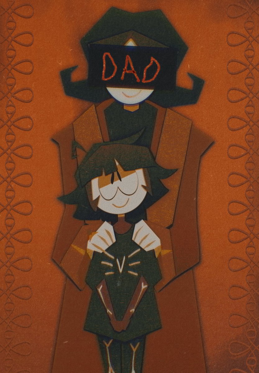caxa_ro_k's tweet photo. slay with papa #spookymonth https://t.co/dzJsFmrgbV