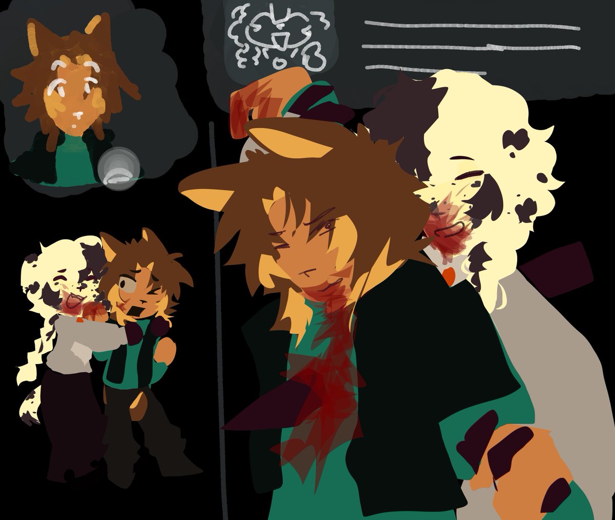 p0pomiko's tweet photo. Huh
SNEEZE 🤧 
#Pawtober2026 #pawpatrol #digitalartㅤ #Halloween 

Final x initial idea mmm https://t.co/o8bWNAcmWy
