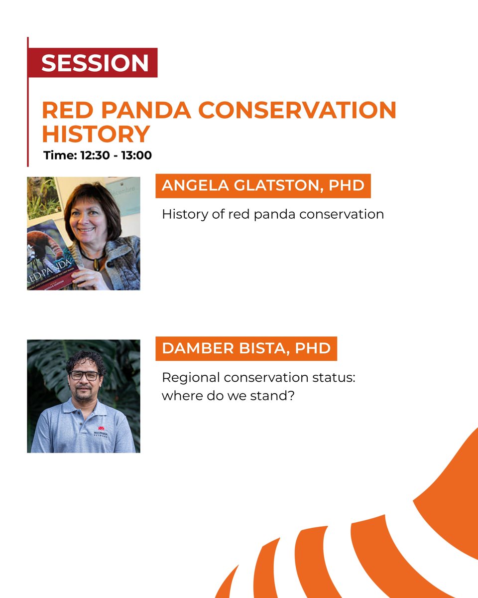 RedPandaNetwork's tweet photo. Day One - Red Panda Symposium 2026
Know Our Speakers

__________
#RedPandaSymposium #RedPanda #RPS #Conservation #Symposium https://t.co/limoSllNRE