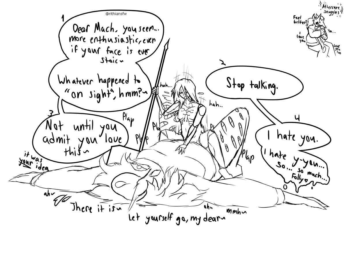 rithiansfw's tweet photo. Kinktober prompt day 3 - hate sex + weapon play (kinda). Dreamhammer stuff bc why not #kinktober #nsfwtwt
(Had to reupload bc I made it the wrong @) https://t.co/vtvKDcgmdy