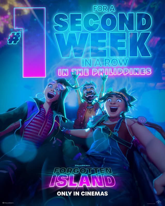 ajjhyun's tweet photo. Forgotten Island is still the number 1 movie in the Philippines since its release! ✨ https://t.co/4jtW6o5gQE