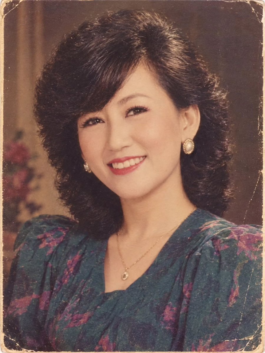 RogelioPongo's tweet photo. Rindu gaya 80-an: baju ber-padding, rambut model talang, kalung bulat-bulat, dan anting besar. https://t.co/8Kzu5WKd6J