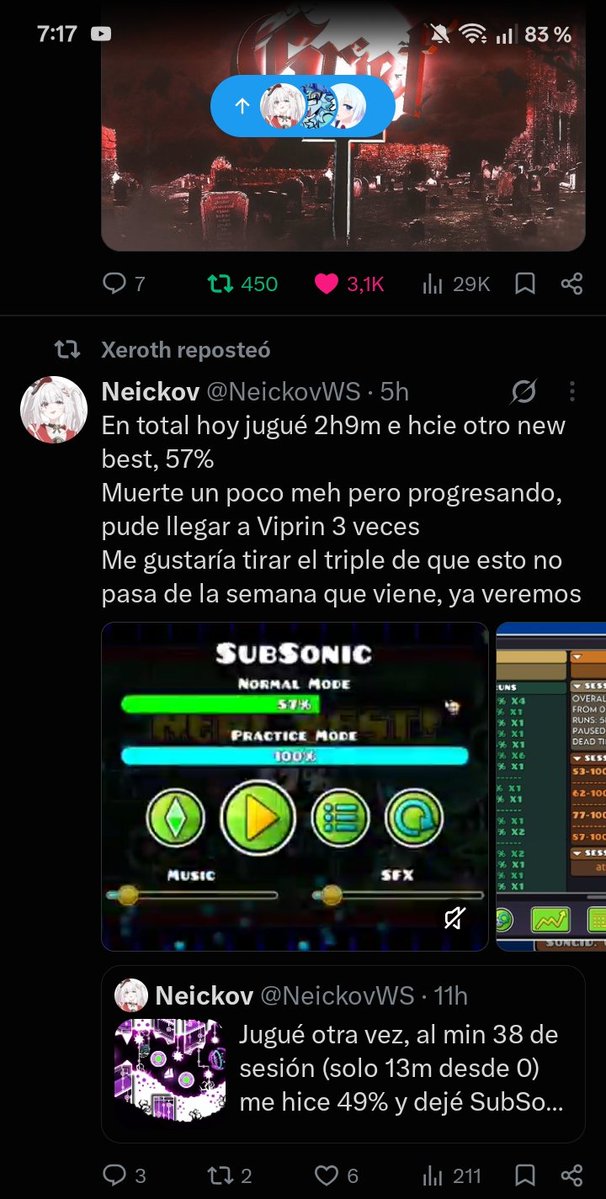 ItsPito98's tweet photo. Doggie pasándose grief el mismo día que @NeickovWS se hace un 53 en subsonic https://t.co/DNPn9OvP0Z