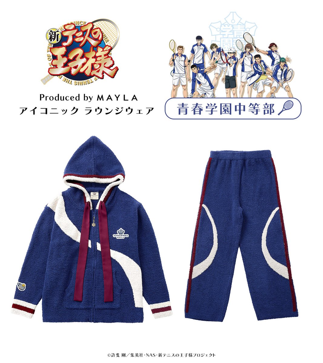 mayla_classic's tweet photo. 🎾　⏤⏤✧⏤⏤　🎾　⏤⏤✧⏤⏤　🎾

アニメ『新テニスの王子様』
青学（せいがく）、氷帝、立海、比嘉、四天宝寺の5校をイメージした
ラウンジウェア✨

🎾　⏤⏤✧⏤⏤　🎾　⏤⏤✧⏤⏤　🎾
https://t.co/c4XpTwKYX8

#新テニスの王子様　#テニプリ #MAYLA https://t.co/YV0zNhx58K