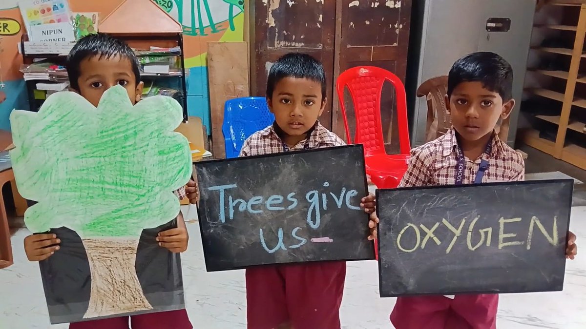 TripuraNipun's tweet photo. Trees- Our Friends, Our Lifeline.
At PM SHRI Old Agartala English Medium H.S. School, Tripura, Balvatika learners joyfully explored the importance and usefulness of trees through activity-based learning.
#NIPUNTripura #NIPUNBharat #ActivityBasedLearning #TripuraEducation https://t.co/n9Qr0Eq1M4