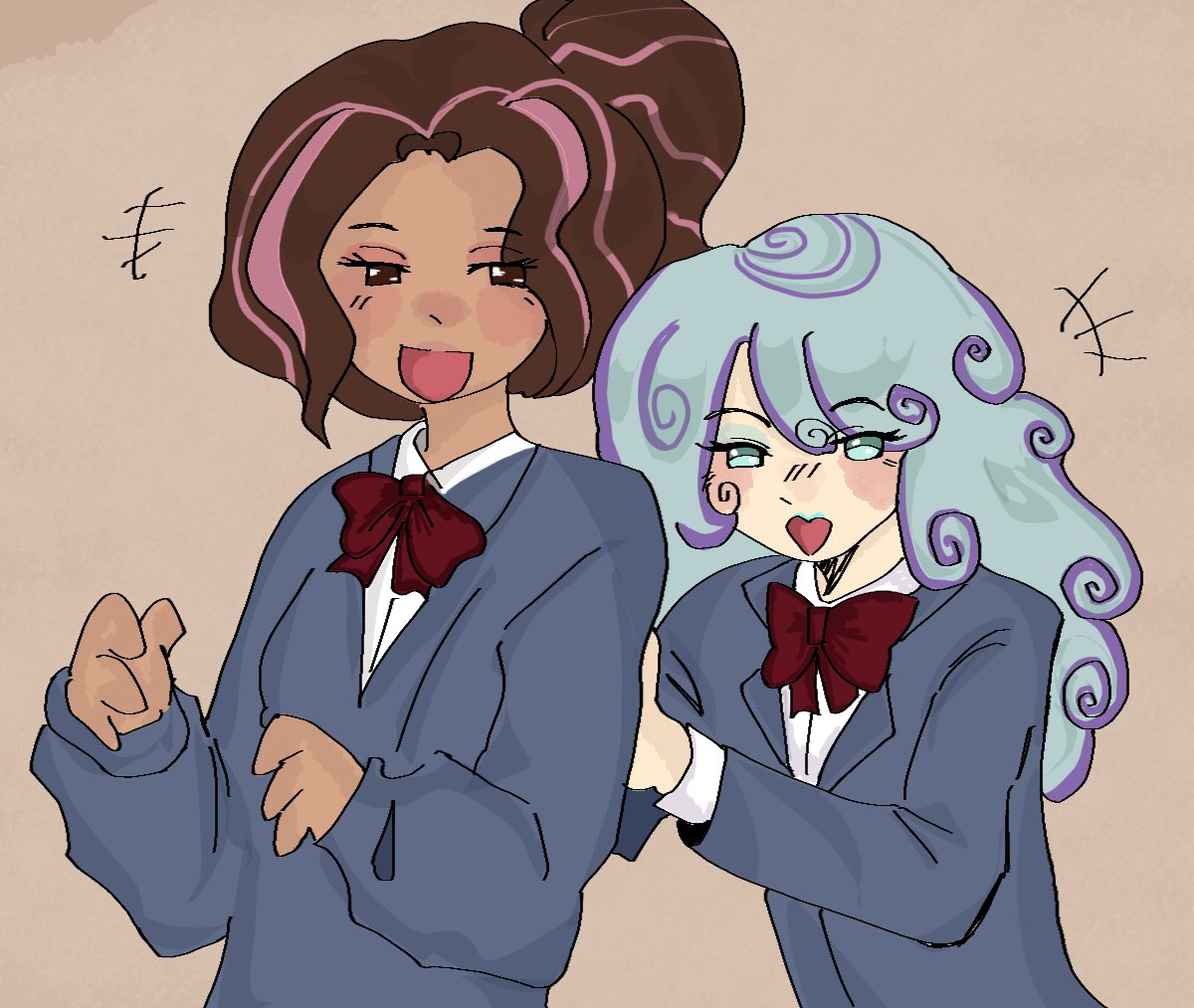 c3ri_drawz's tweet photo. AU-TOBER DAY 4: HIGHSCHOOL
guess who! LOWK WAIT MY ART IS SO BUNS
#everafterhigh #fanartㅤㅤㅤ https://t.co/QBylGa4ANe