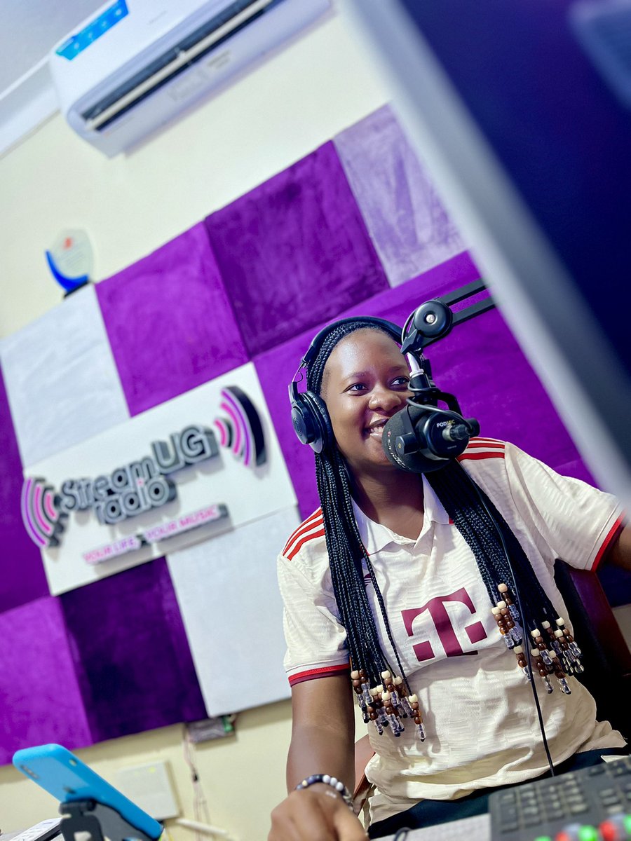 StreamUGRadio's tweet photo. ☕ What’s setting the mood for your morning today? Roger &amp; Destynee are ready to kick-start your day! 🔥
📻 Listen: https://t.co/4KrfQ2tcrc
#StreamUGRadio #TheUGMorningEdition #MorningVibes @Nalulungi_ https://t.co/2AQbYufUZF