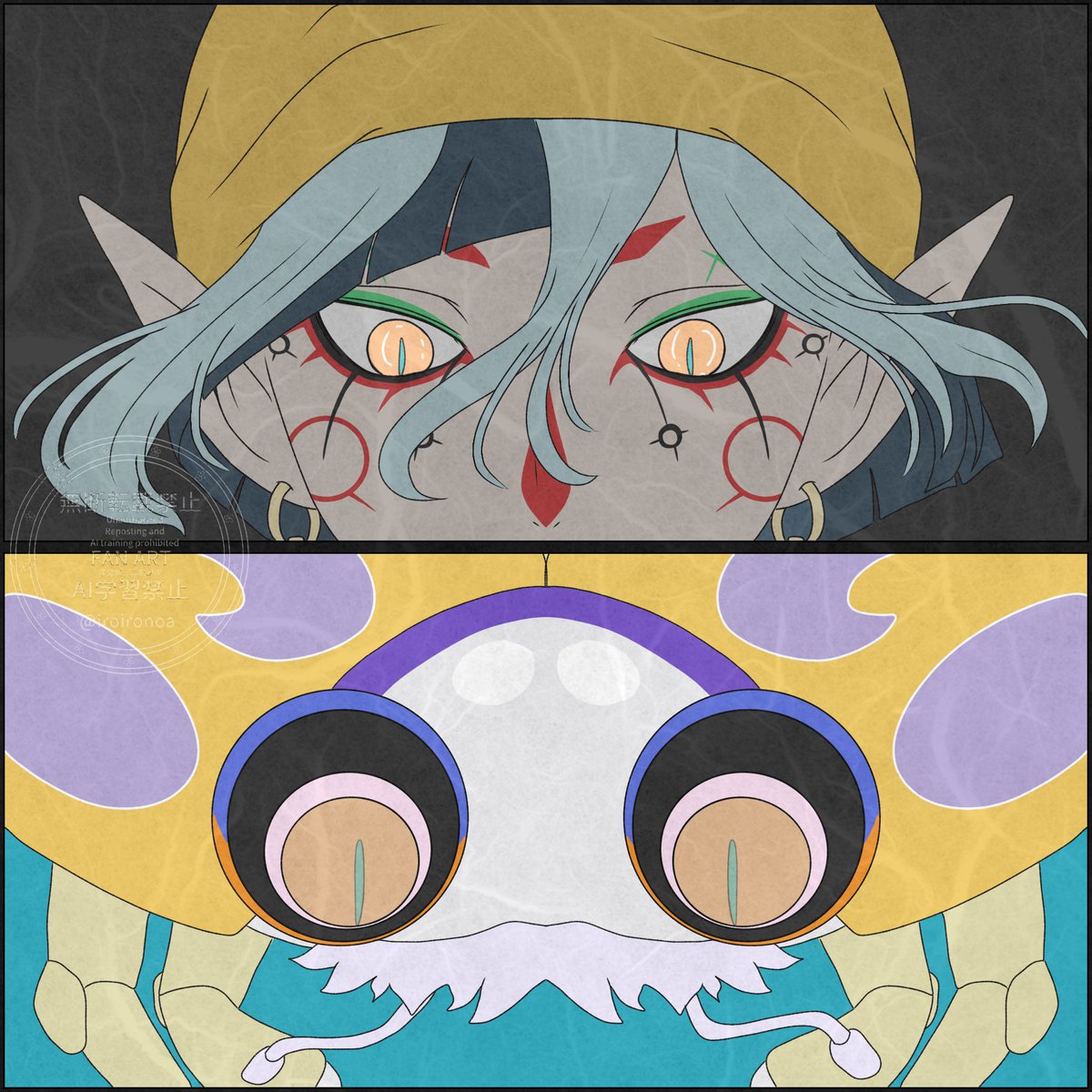 iroironoa's tweet photo. 👁️🐞 https://t.co/fpcxuqJv2H