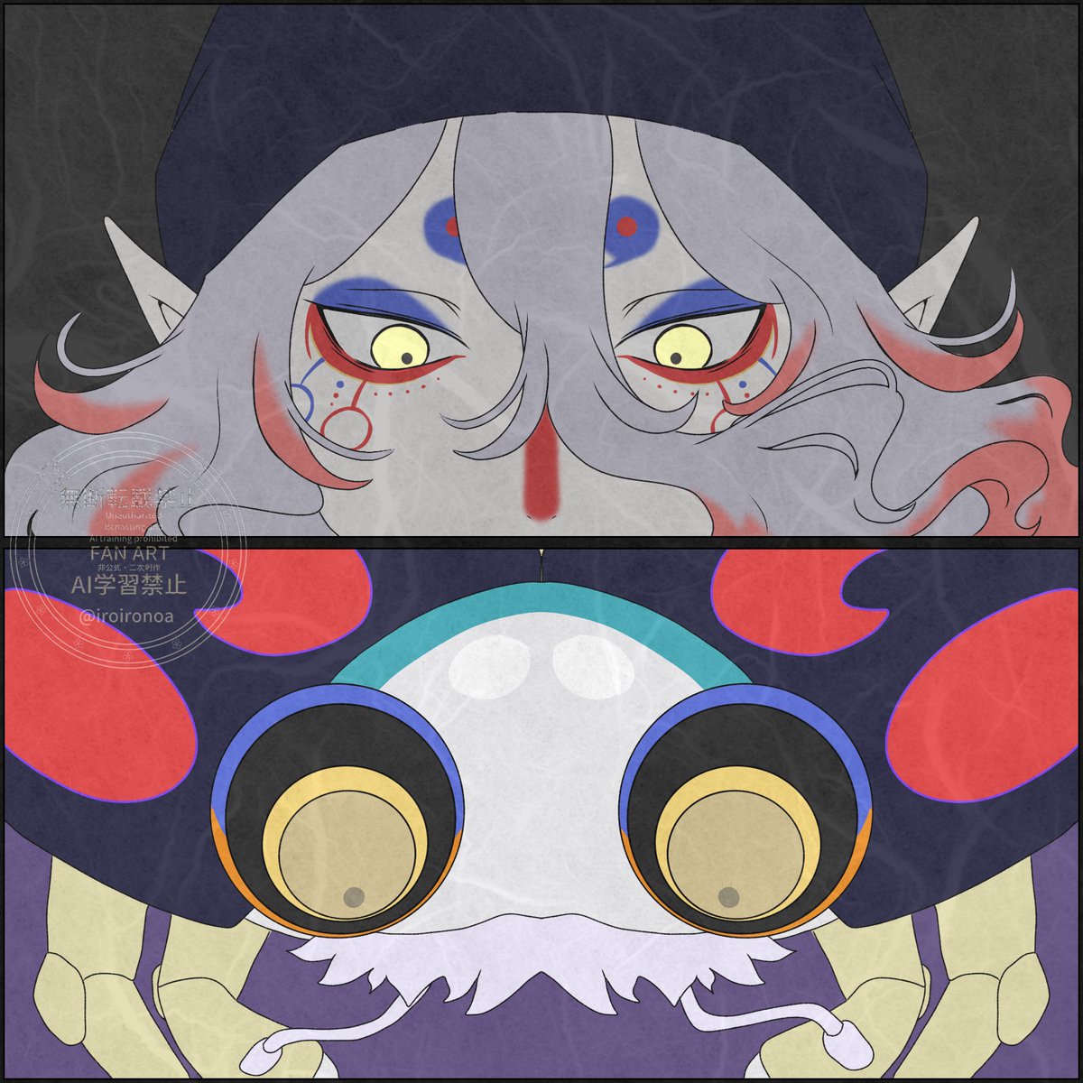 iroironoa's tweet photo. 👁️🐞 https://t.co/fpcxuqJv2H