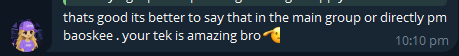 Clank_Bot's tweet photo. Love seeing $CBOT being used by other communities already.

Shoutout to @clankuwumodel and @agi1dotapp for checking out the tech and showing appreciation for what we’re building.

This is exactly what I wanted ClankBot to become  a useful tool for projects, while naturally bringing more visibility to the ecosystem.

Still early. More to come.