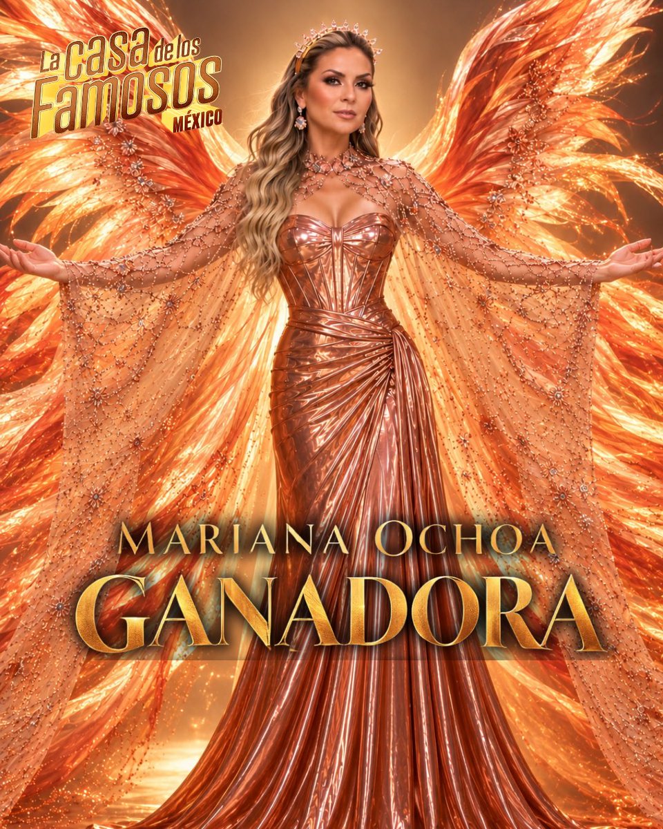 soymarianaochoa's tweet photo. ¡MARIAAAAANA GANÓ! 🏆👑💜

¡LO HICIMOS! Después de 71 días, de cada voto, cada mensaje y todo el amor… ¡MARIANA ES LA GANADORA! 🥹✨

Gracias por nunca soltarla. Esta victoria también es de ustedes. 💜

¡MARIANA OCHOA, CAMPEONA! 👑🏆
#MarianaOchoa #marianaganadora https://t.co/V4xS691l2j