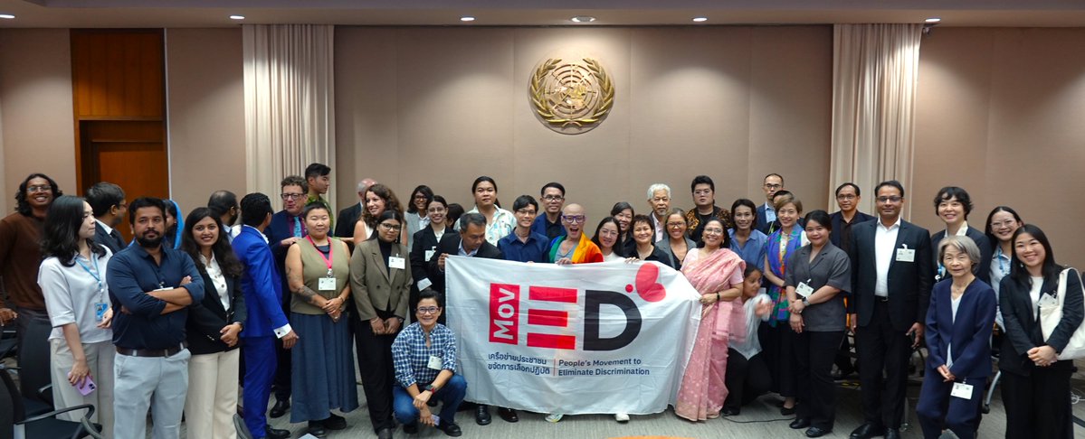 CLPRtrust's tweet photo. On 23 September 2026, CLPR participated in the launch of the Asia Regional Network on Comprehensive Anti-Discrimination Legislation (CADL) in Bangkok, Thailand, which brought together civil society organisations from across the region.

#AntiDiscrimination #CADL #EqualityLaw https://t.co/RreUr7P1C0
