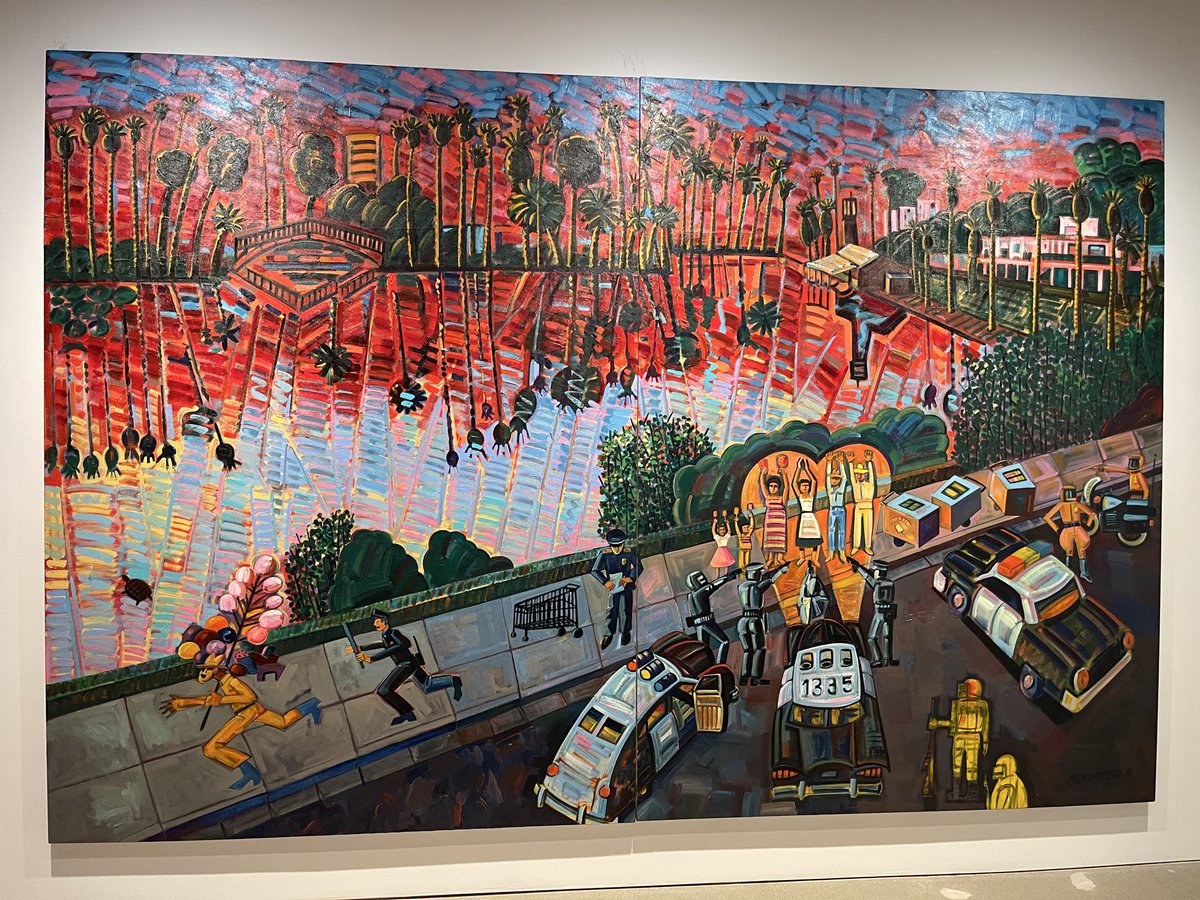 DJZibaZ's tweet photo. DJing by some beautiful art at The Cheech today for IE Zine Fest! https://t.co/kJ28JSu4NJ