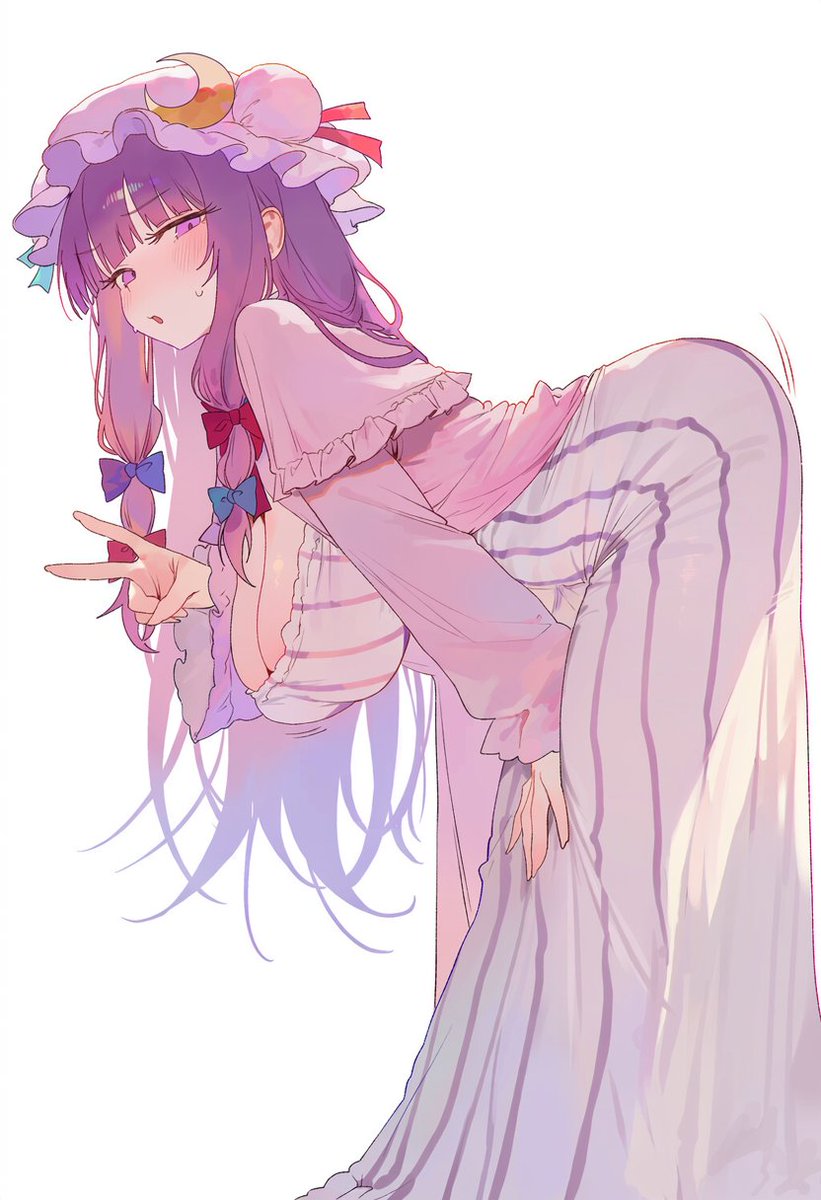 usamiverse's tweet photo. パチュリー https://t.co/gbFpdn3EyA