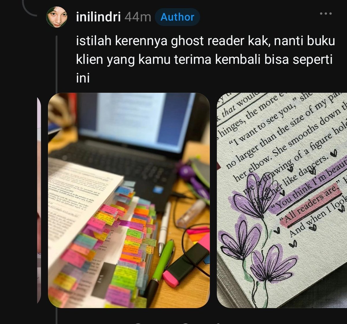 hamardikan's tweet photo. Joki Strava tapi buat baca buku, very crazy. https://t.co/FxjJH58qK7