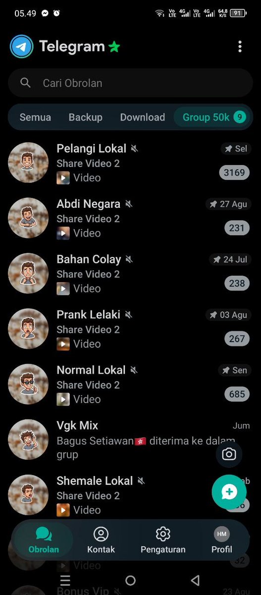 nojima991's tweet photo. Bikin sange brutal liat full nya 💦

PROMO ✅
50 RIBU DAPAT 10 GROUP ✅

🇲🇾 : RM 25.53 DAPAT 10 GROUP
🇺🇸 : $12,74 USD, GET 10 VIP GROUP

Telegram : https://t.co/0qR9tcAaQX

🔰 GAY
🔰 VGK
🔰 WARIA
🔰 STRAIGHT
🔰 PRANK
🔰 ROTI SOBEX
🔰 PIJAT
🔰 PASUTRI https://t.co/rmlqcxRr47