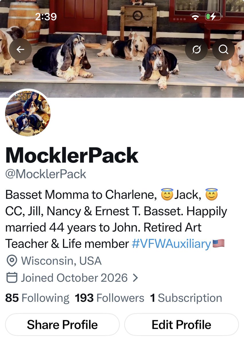MocklerPack's tweet photo. @Truckin_Bassets We’re back! @MocklerPack https://t.co/DPXm9Hfb4m