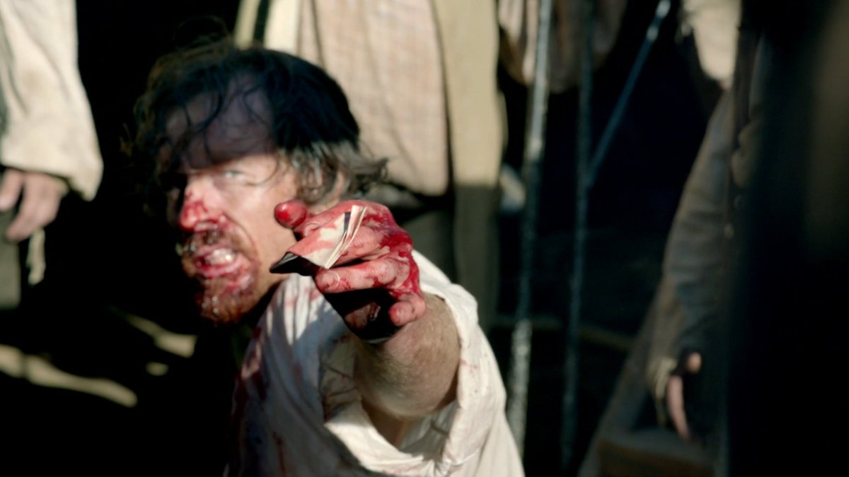 iwtvampire's tweet photo. this scene will always be what solidified this as the greatest first episode of any show ever TO ME! #blacksails26 https://t.co/cNXGMIt6sk