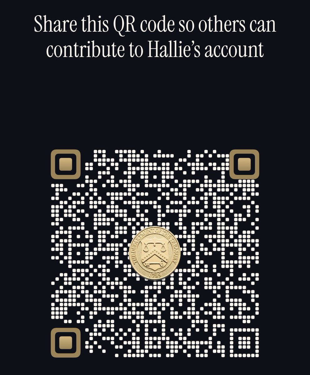 timwells15's tweet photo. @altcap @TrumpAccounts @Muse @bot @SecScottBessent @alexandr_wang Thank you for anyone willing to contribute to my 3 children’s Trump Accounts, I will make sure they will know who wanted a better life for them and teach them about compound interest &amp; investing in their future. https://t.co/oDejDT9Kmp