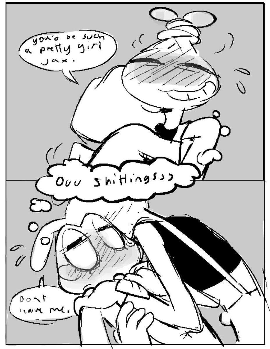 happyz_3's tweet photo. I’m a bit late but heres them being embarrassed
#Ribrabtober #Ribbitrabbittober #ribbitrabbit https://t.co/EivUl3jQCj