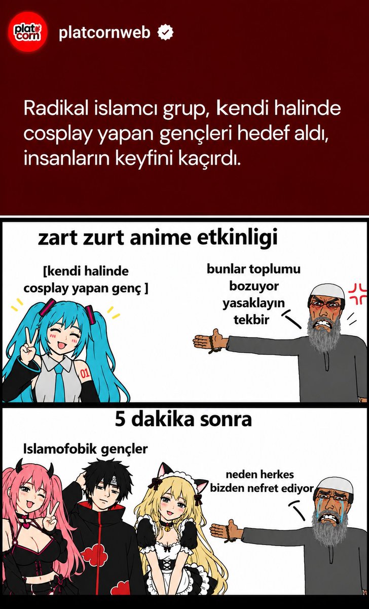 ulgenzadegan's tweet photo. Gençler bir köşede drugz eyleseydi veya insanları taciz etseydi kimsenin sikinde olmazdı
Bu lağımcı piç kurularının derdi insanların bir şeylerden keyif alması
Budist soslu islamcılık ile sindirebildikleri insanların üstüne yürüyorlar
Aşağılık kompleksli böcekler https://t.co/WKwKDwSibc