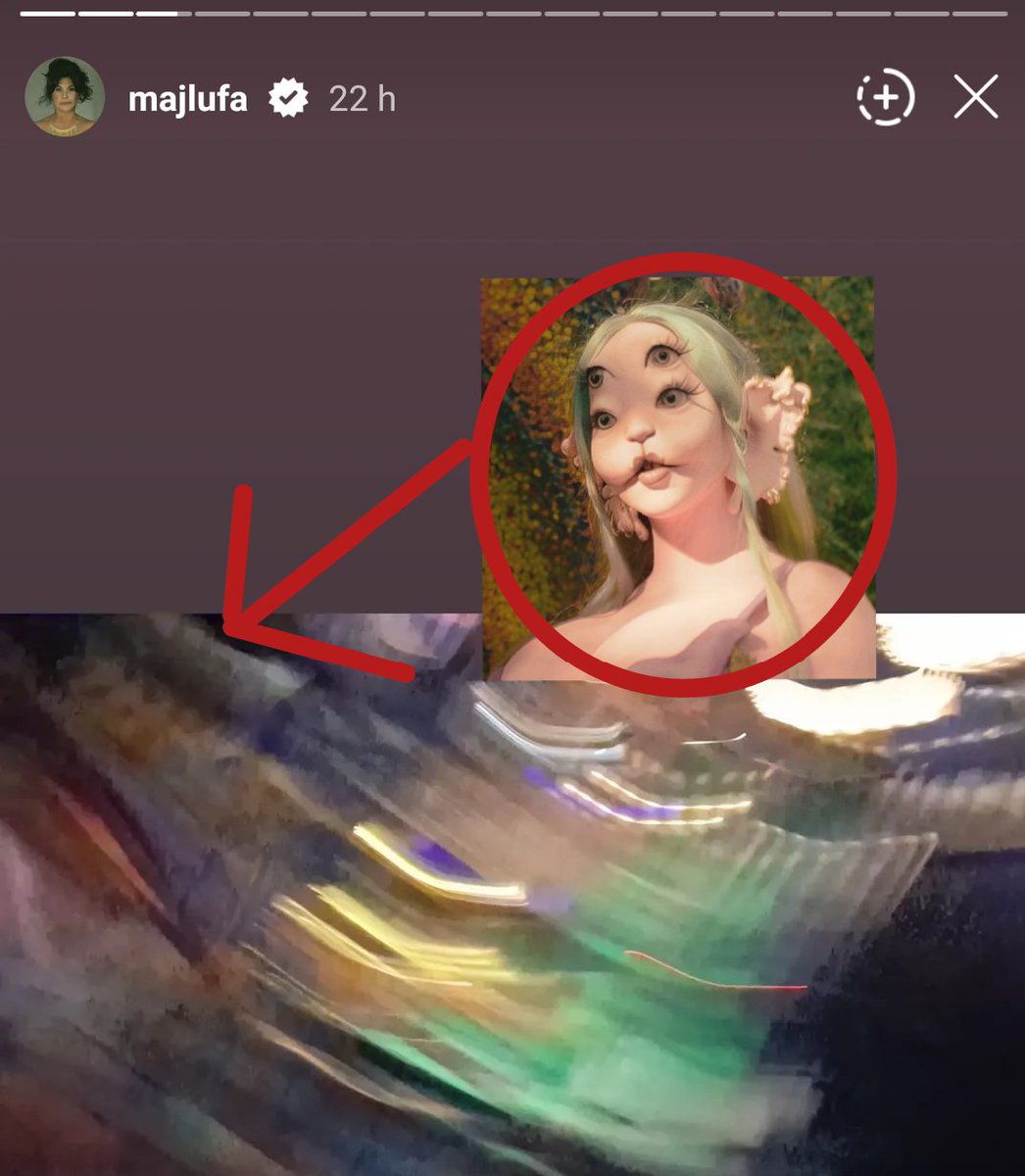 MATEORUIZR65880's tweet photo. Majluf subió una historia y aparecía "The creature" de Melanie Martínez😭
#GranHermano https://t.co/FVc7wF3PX6
