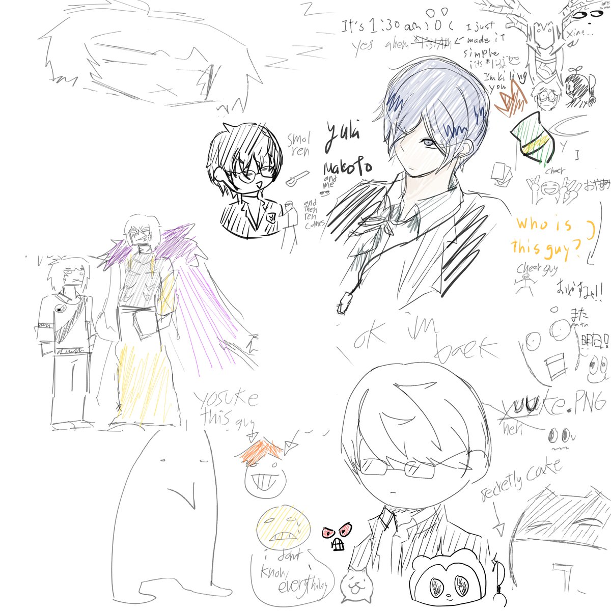 Mikiiranch's tweet photo. 落書き
#persona #ペルソナ https://t.co/Gj8d3HaHbK