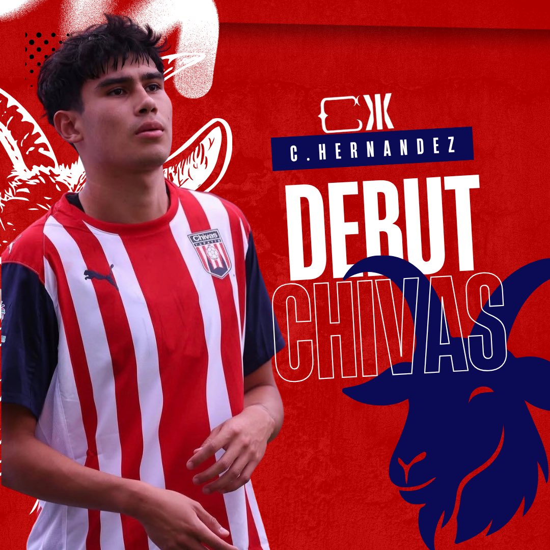 ChivasXtra_'s tweet photo. 🚨 [OFICIAL] 🚨 
Carlos Hernández (19) y Leonel Calderon (19) hacen su primera aparición con el primer equipo https://t.co/qhBOTCMMRm